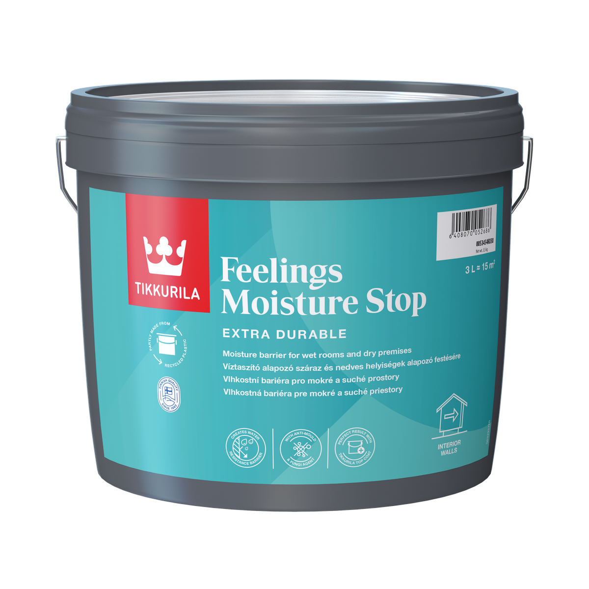 FEELINGS MOISTURE STOP, nátěr proti vlhkosti, TIKKURILA