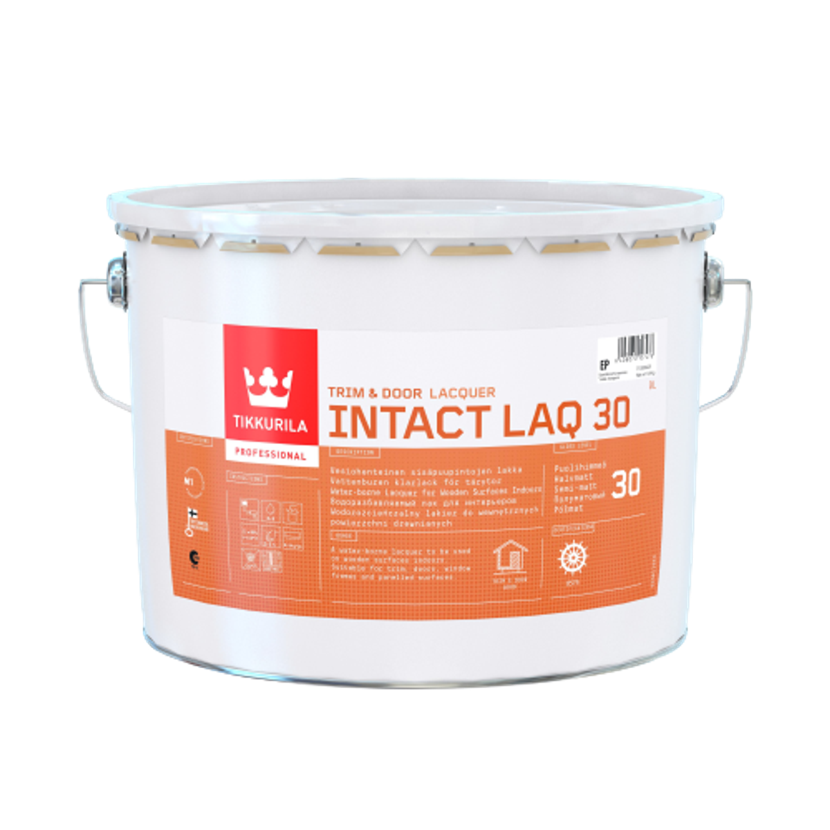 INTACT LAQ 30 - Vodou ředitelný nežloutnoucí lak na vnitřní použití
