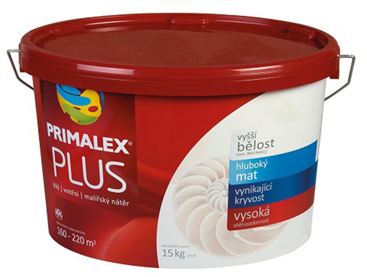 PRIMALEX PLUS, bíla barva
